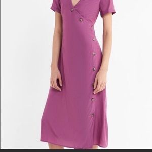 Urban Outfitters Modal button front wrap dress.